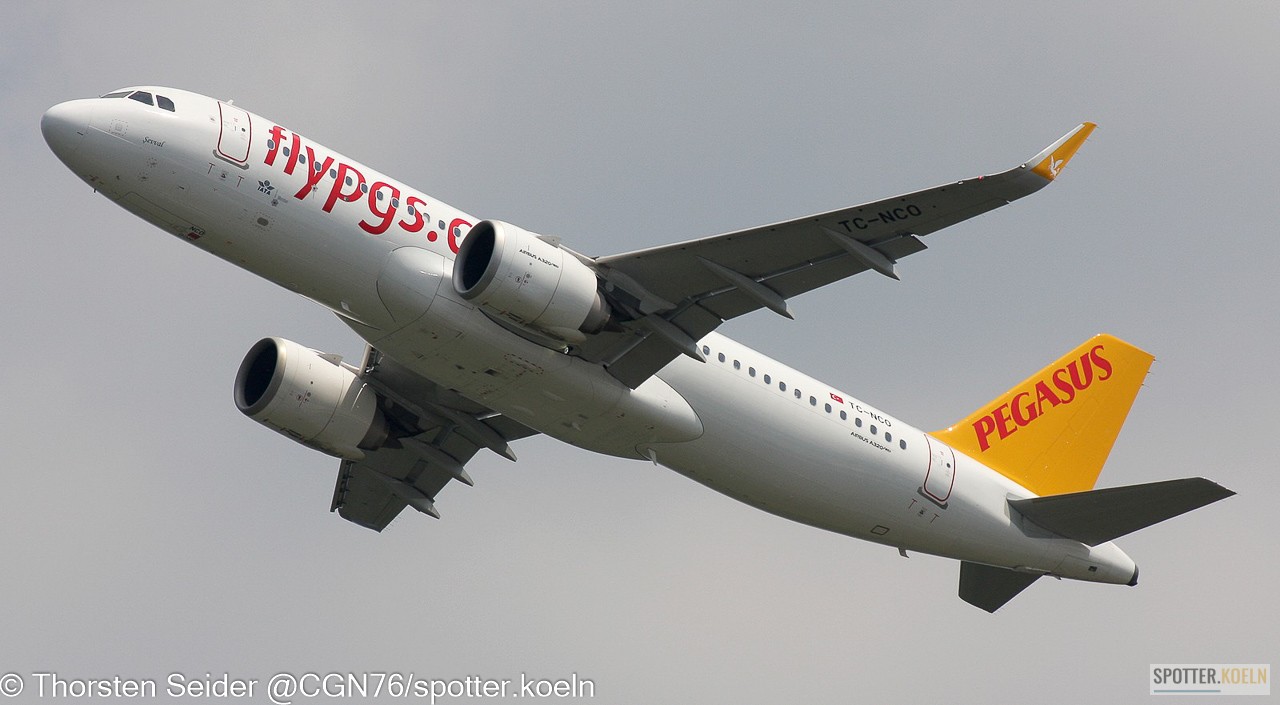 Pegasus Airlines A320-200NEO TC-NCO 