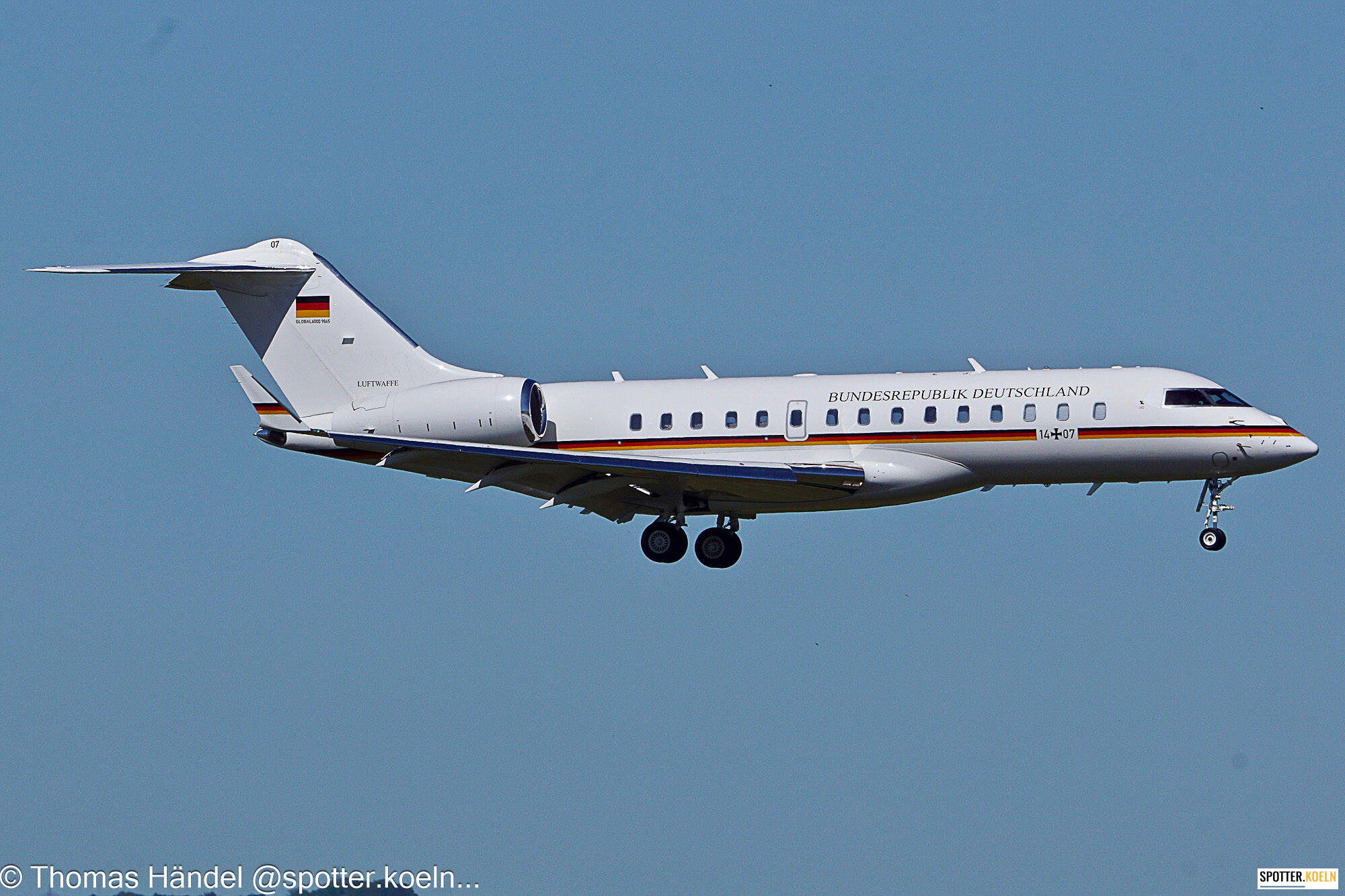 Luftwaffe 14+07 Bombardier BD-700-1A10(Global6000)
