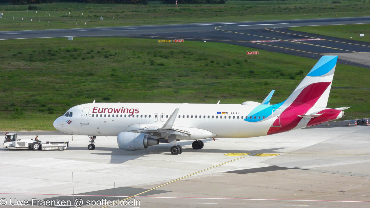 D-AEWT Eurowings Airbus A320-214WL