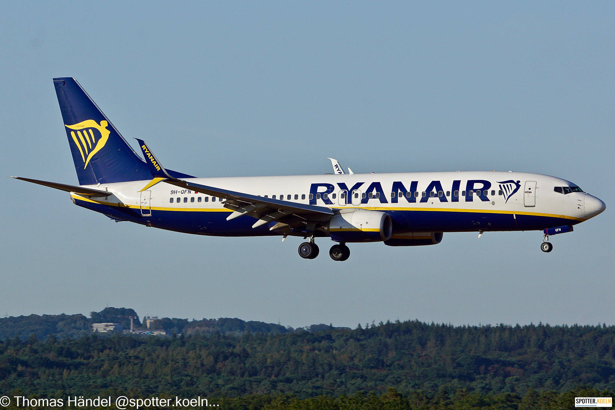 Malta Air (Ryanair) 9H-QFN Boeing 737-8AS(WL) 