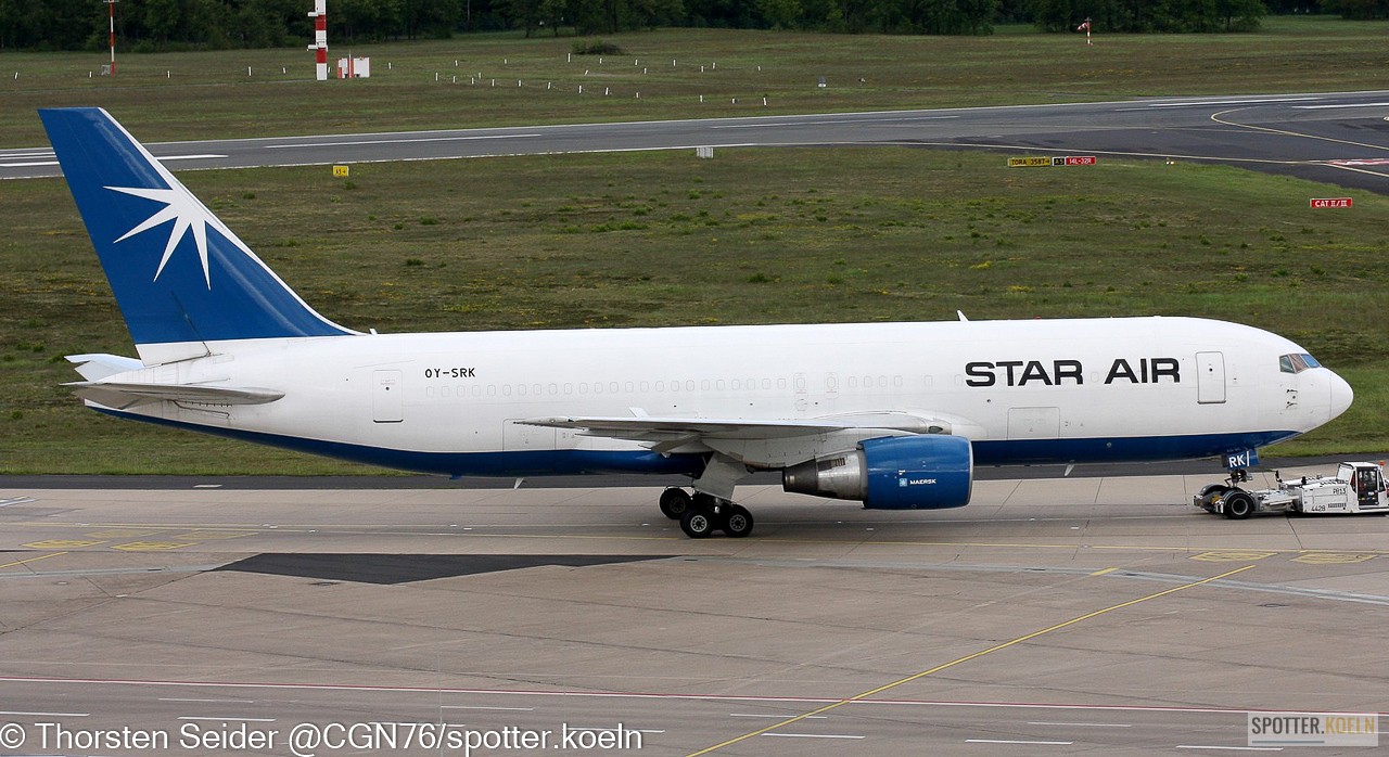 Star Air OY-SRK  Boeing 767-204(BDSF)