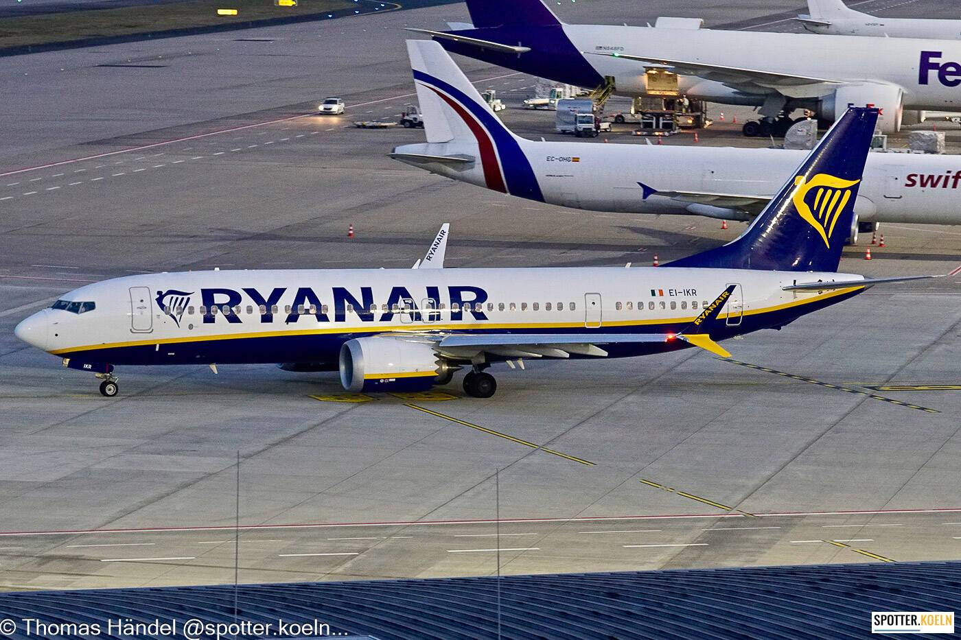 Ryanair EI-IKR Boeing 737-MAX8-200 