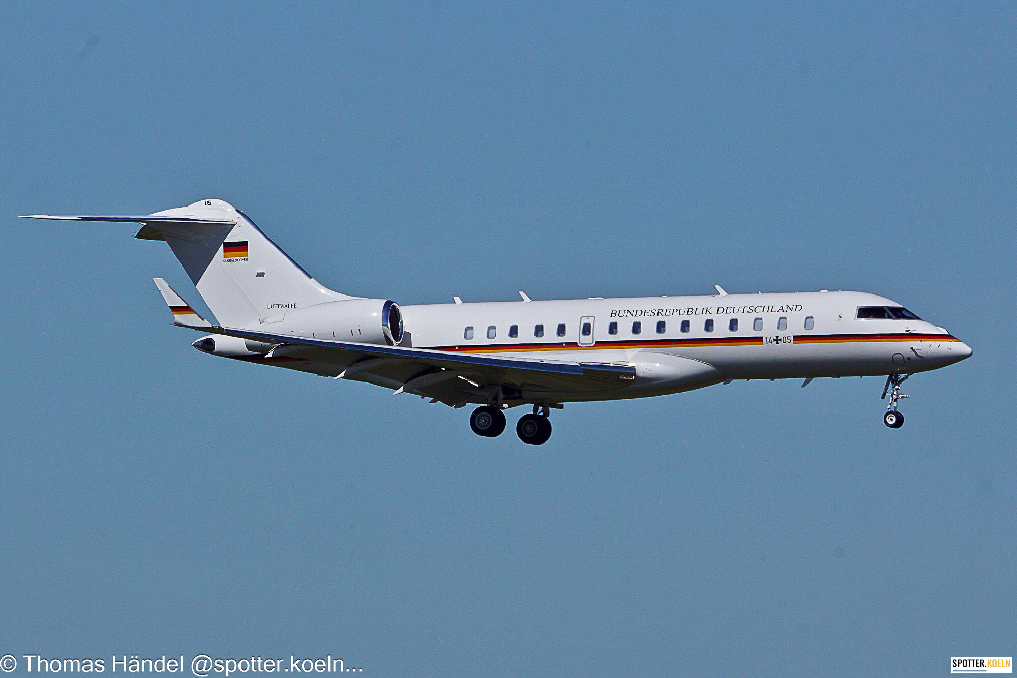 Luftwaffe 14+05 Bombardier BD-700-1A10(Global6000) 