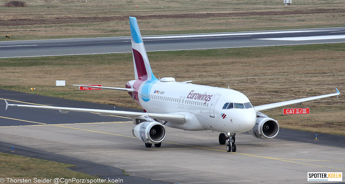 Eurowings A319-100 D-AGWM