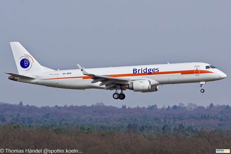 Bridges Air Cargo 9H BRD ERJ 190 F  CGN 05.03.2026 Thomas Haendel