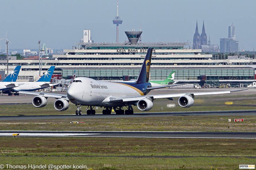 UPS N627UP Boeing 747-8F CGN 01.05.2026