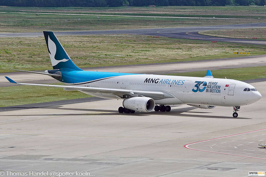 MNG Airlines TC-MCP Airbus A330-343-P2F- CGN 13.06.2026 Thomas Haendel
