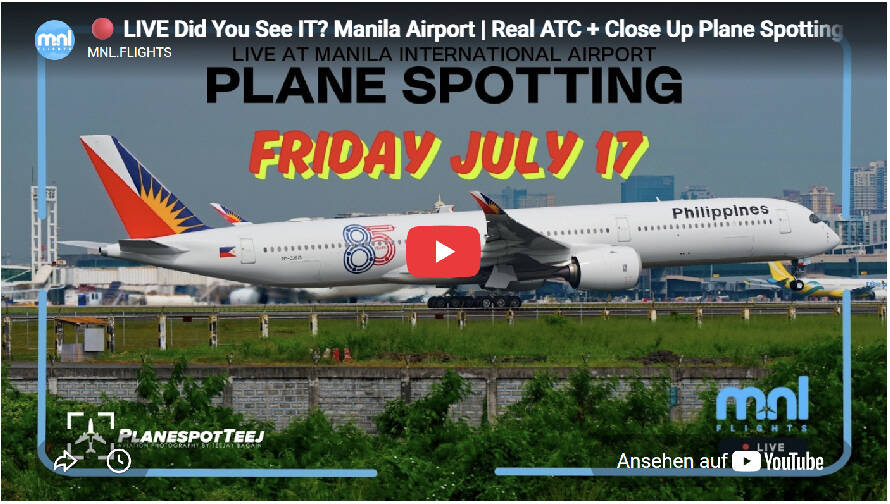 Manila MNL, Planespotting @ Youtube