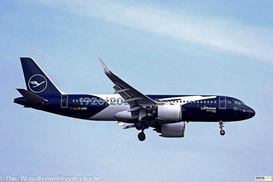 Lufthansa D-AIND Airbus A320-271N CGN 20.03.2026 Uwe Weixelbaum