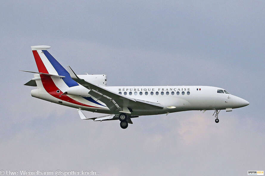 FAF Republique Francais F-RAFA Dassault Falcon 7X CGN 16.07.2026 Uwe Weixelbaum